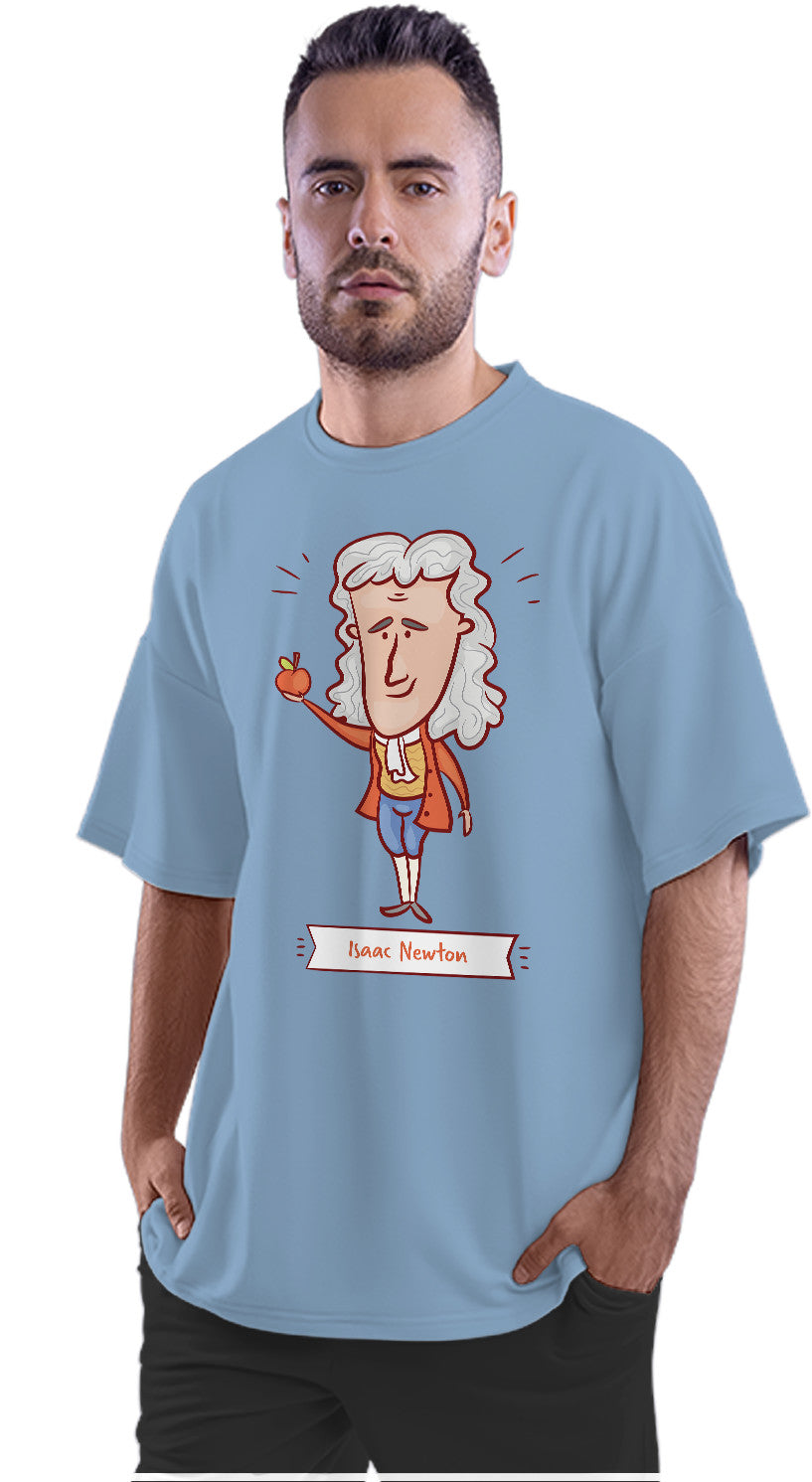 Isaac Newton Oversized Unisex T-shirt