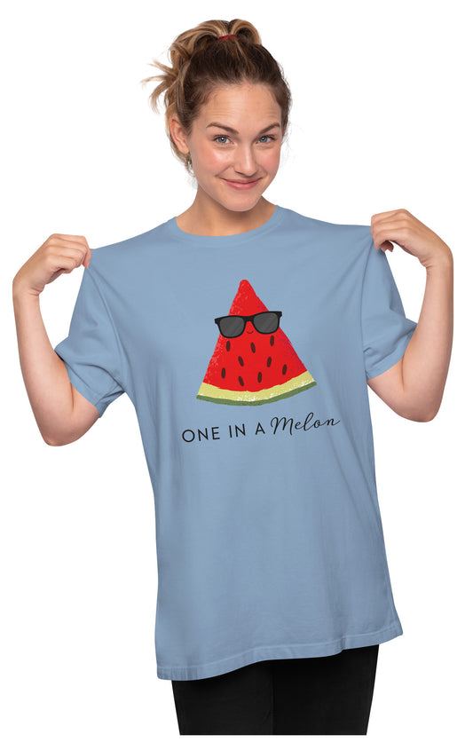 You're One In A 'Melon' - Cool Watermelon Oversized Unisex T-shirt