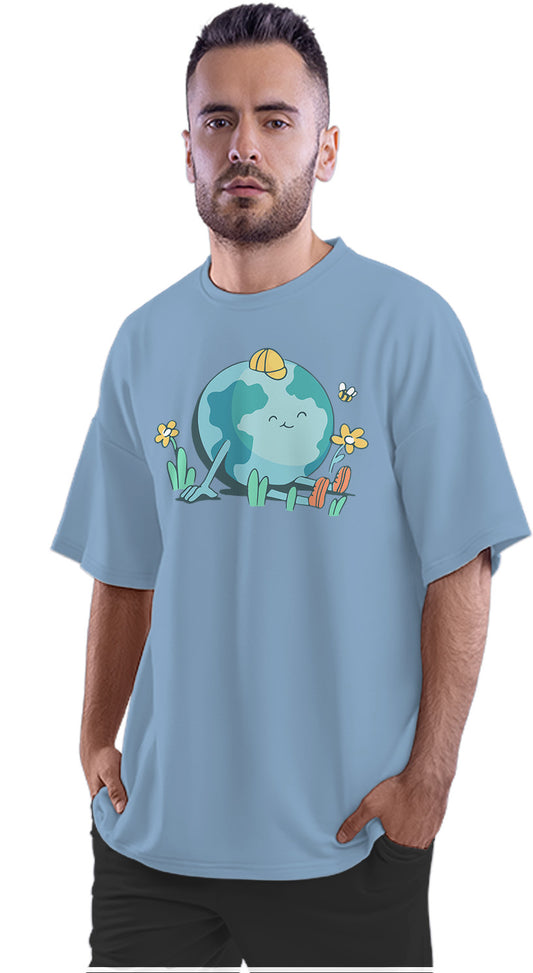 Planet Earth Oversized Unisex T-shirt