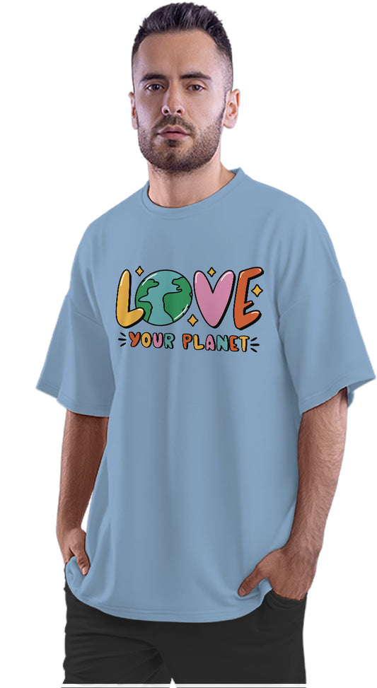 Love Your Planet Oversized Unisex T-shirt