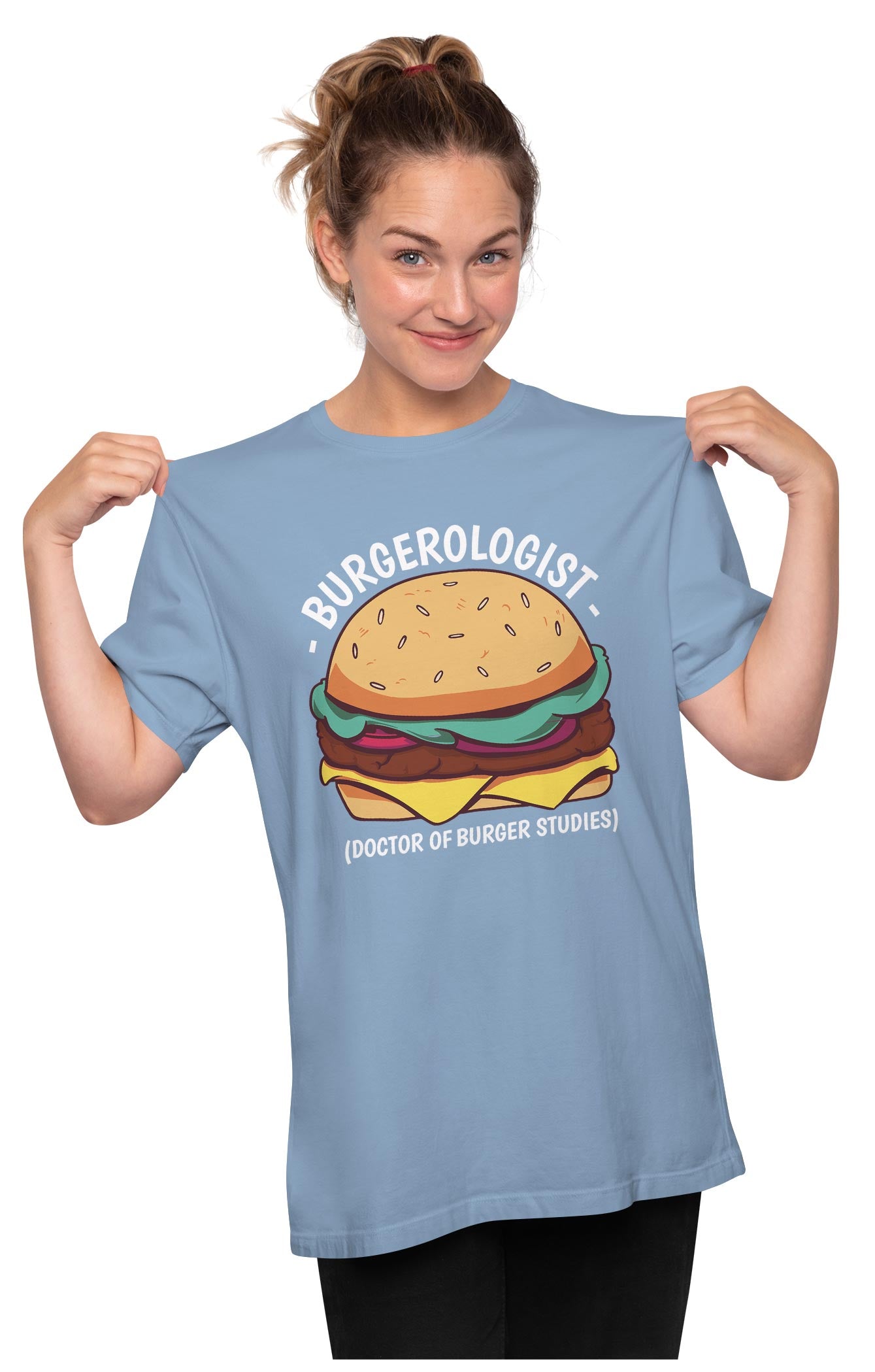 Burgerologist - Burger Lover - Funny Oversized Unisex T-shirt