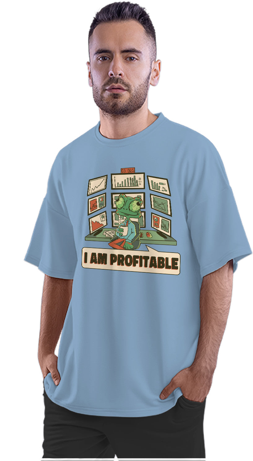 Stock Market Gordon 'Gecko' - Wall Street Oversized Unisex T-shirt