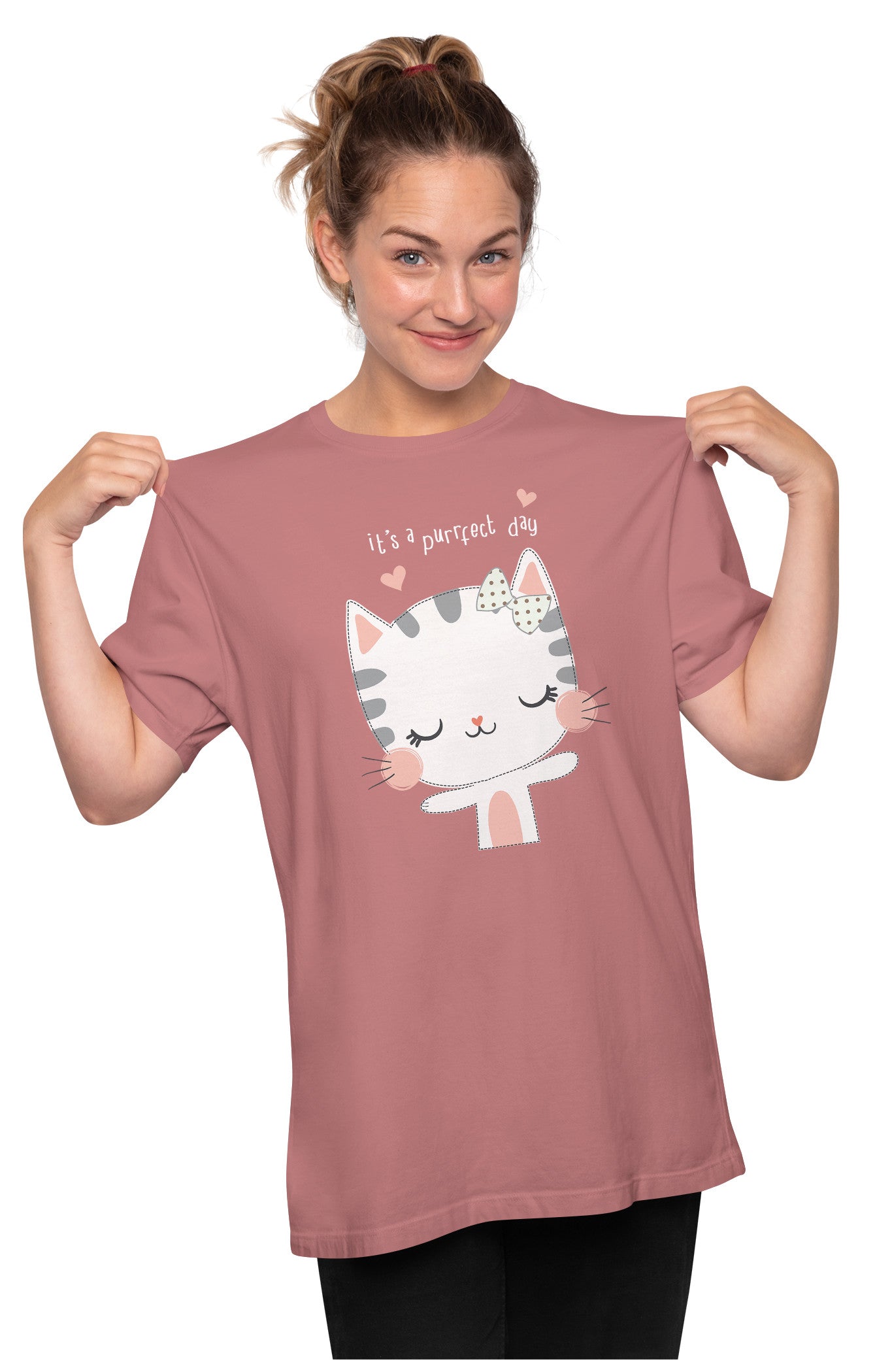 It's A Purrfect Day Oversized Unisex T-shirt
