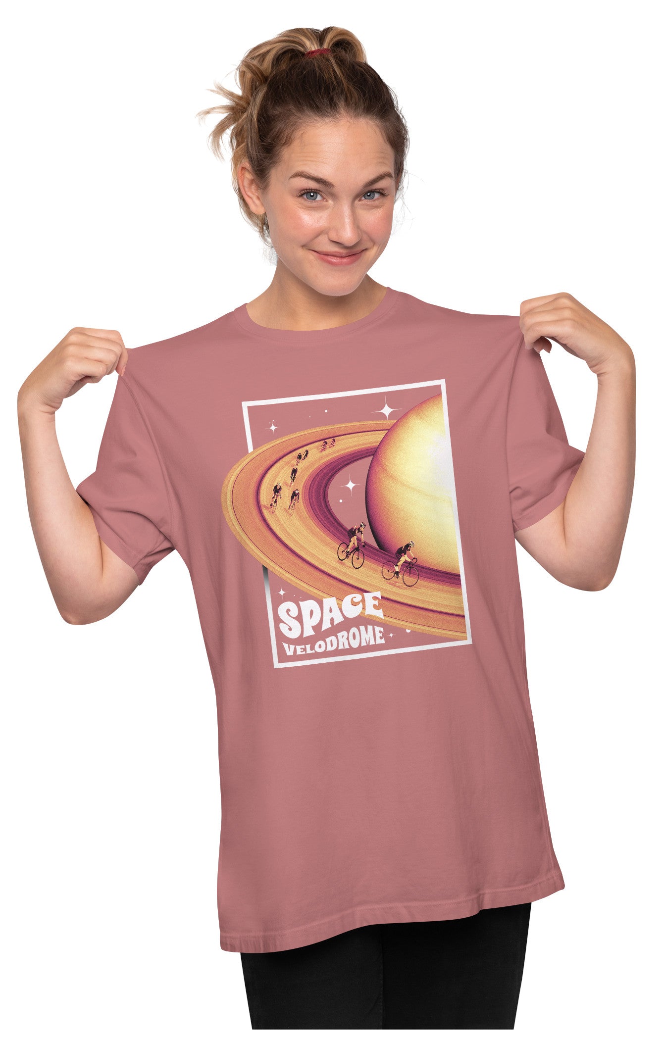 Space Velodrome - Saturn Oversized Unisex T-shirt
