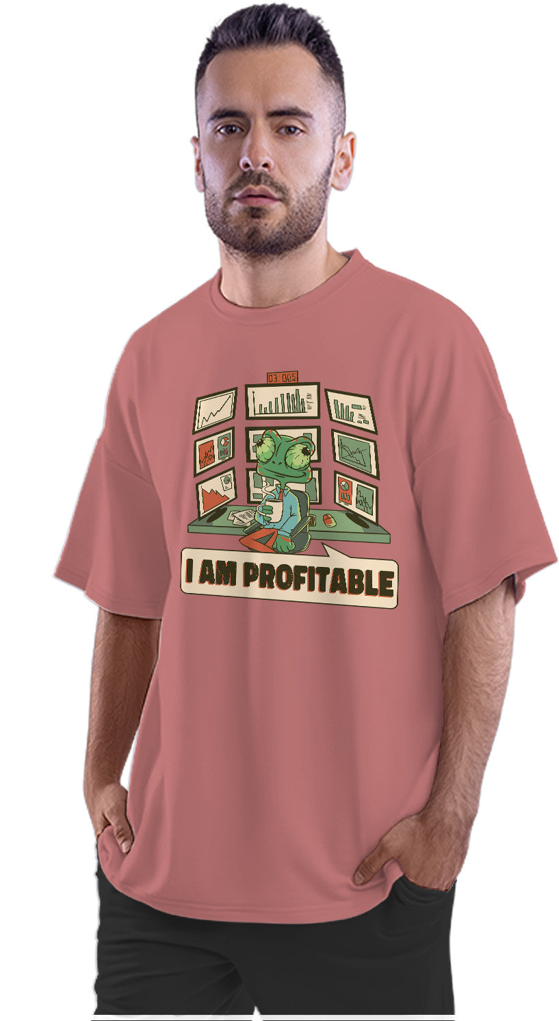 Stock Market Gordon 'Gecko' - Wall Street Oversized Unisex T-shirt