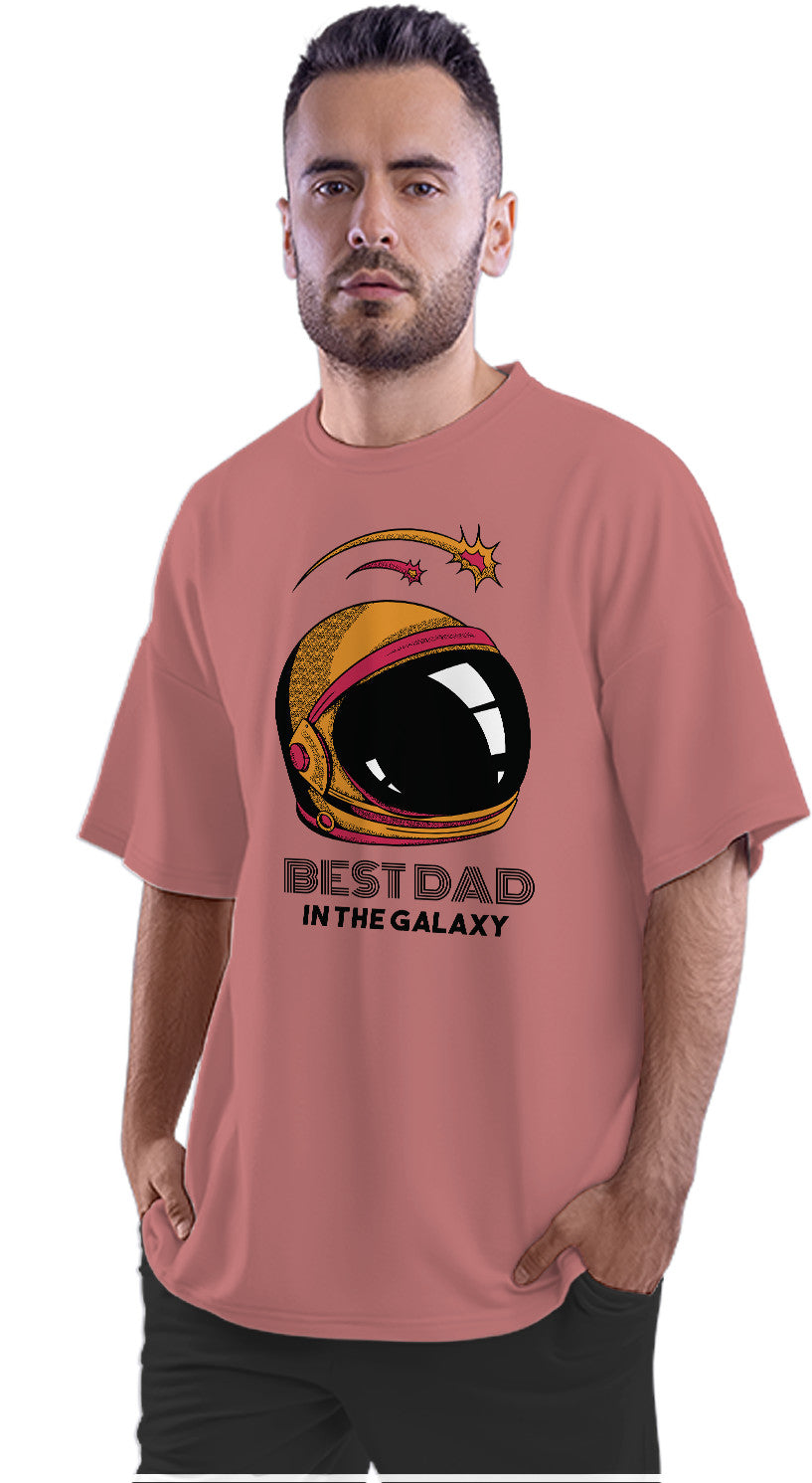 Best Dad In The Galaxy Oversized Unisex T-shirt