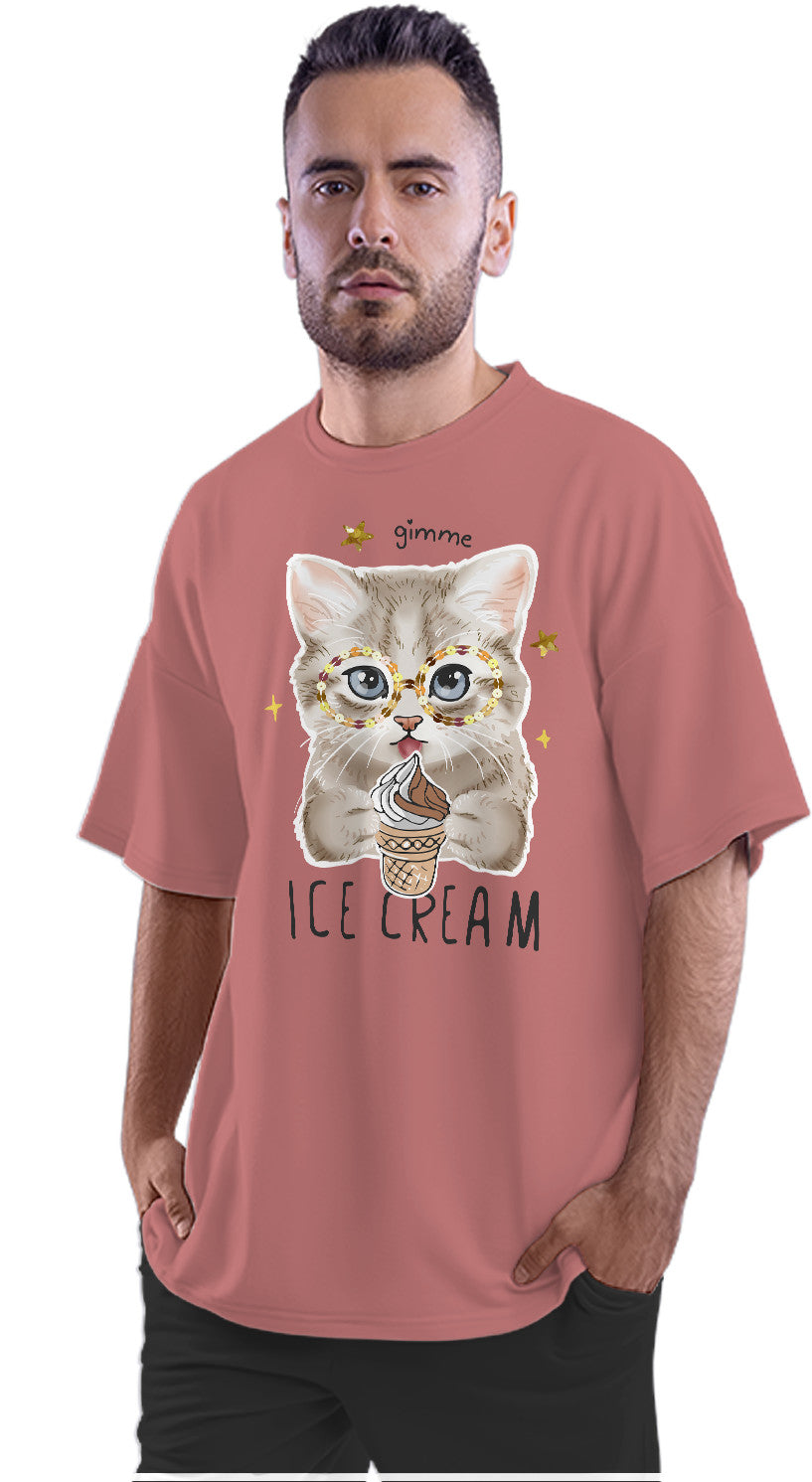 Gimme Ice Cream - Cute Cat