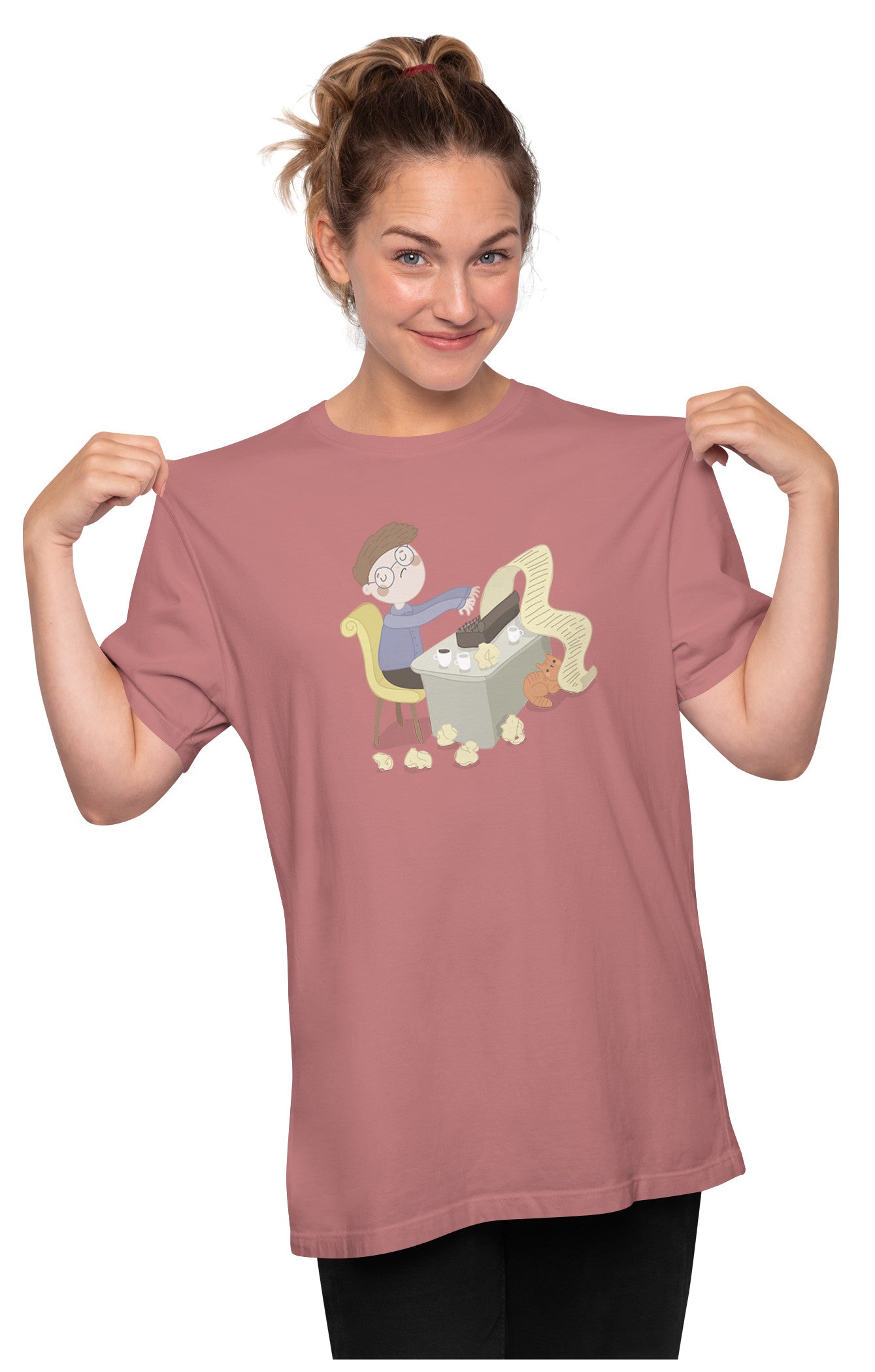 Writer - Writing Novel  - Novelist Oversized Unisex T-shirt