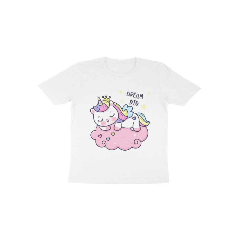 Cute Unicorn On Cloud Kawaii Toddler T-Shirt