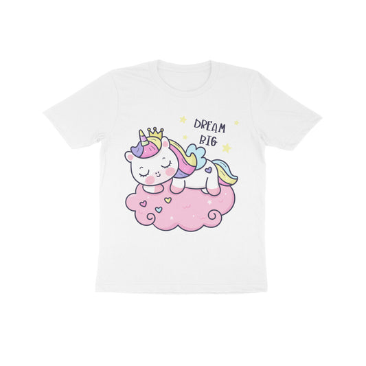 Cute Unicorn On Cloud Kawaii Kids T-Shirt