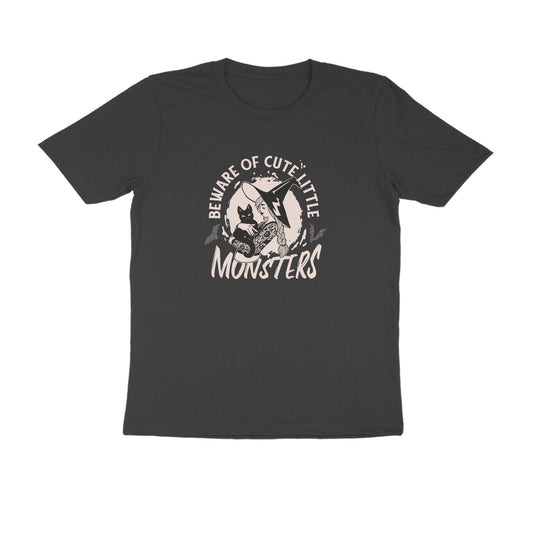 Beware Of Cute Little Monster - Modern Day Witch With Cat