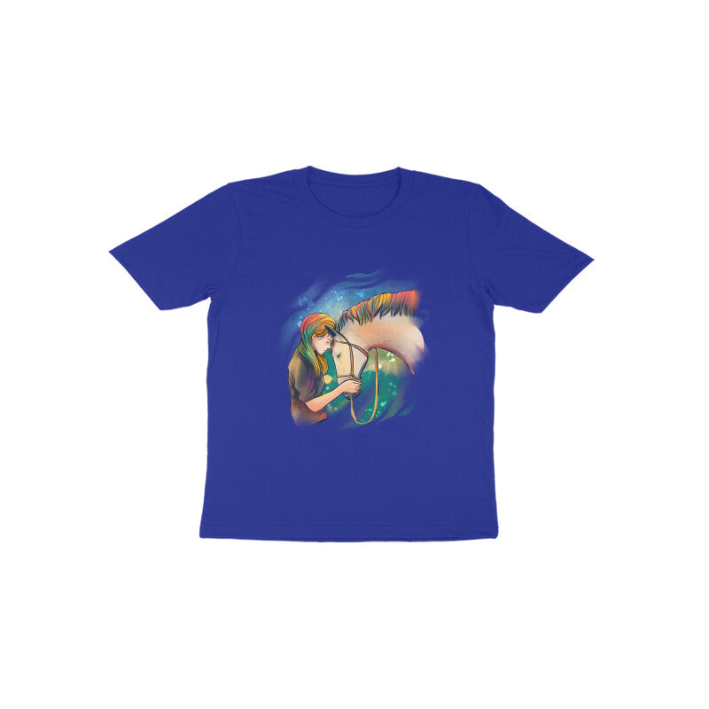 Horse & Girl - Colourful Toddler