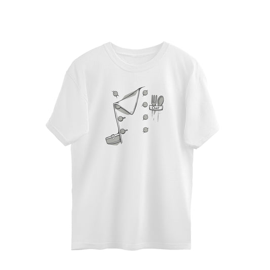 Chef Costume Oversized Unisex T-shirt