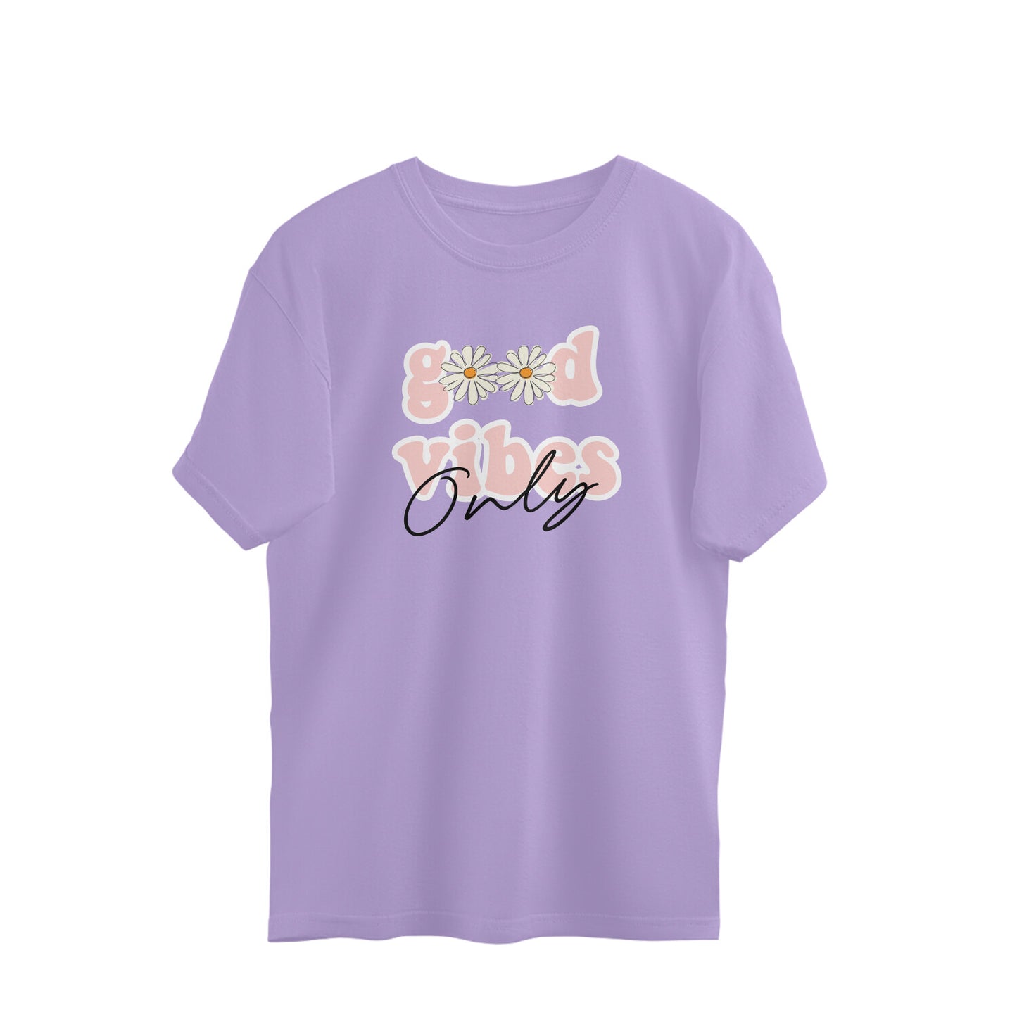 Good Vibes Only Oversized Unisex T-shirt