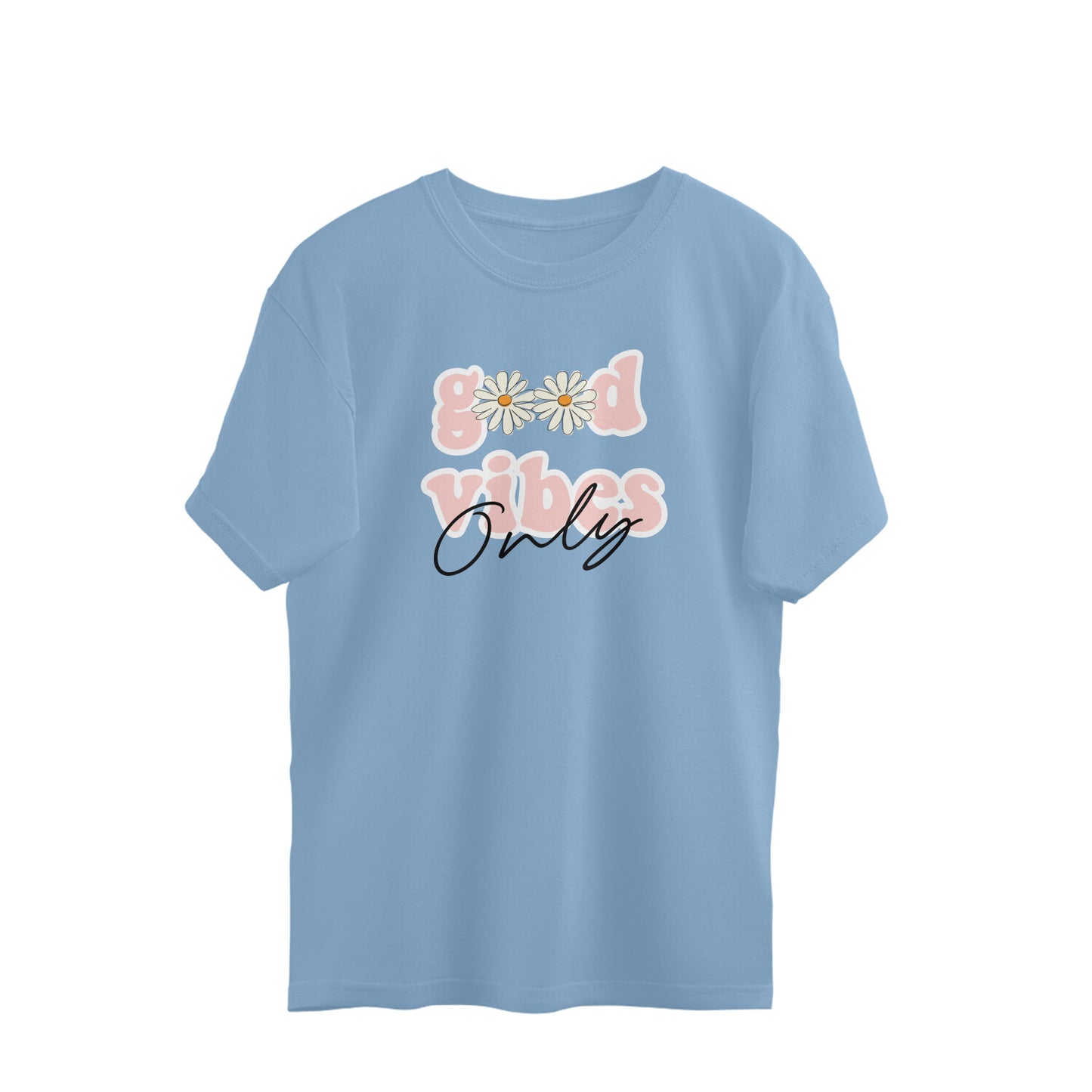 Good Vibes Only Oversized Unisex T-shirt