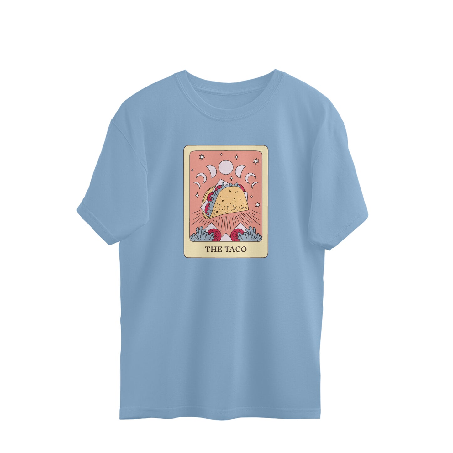 The Taco - Tarot Card Oversized Unisex T-shirt