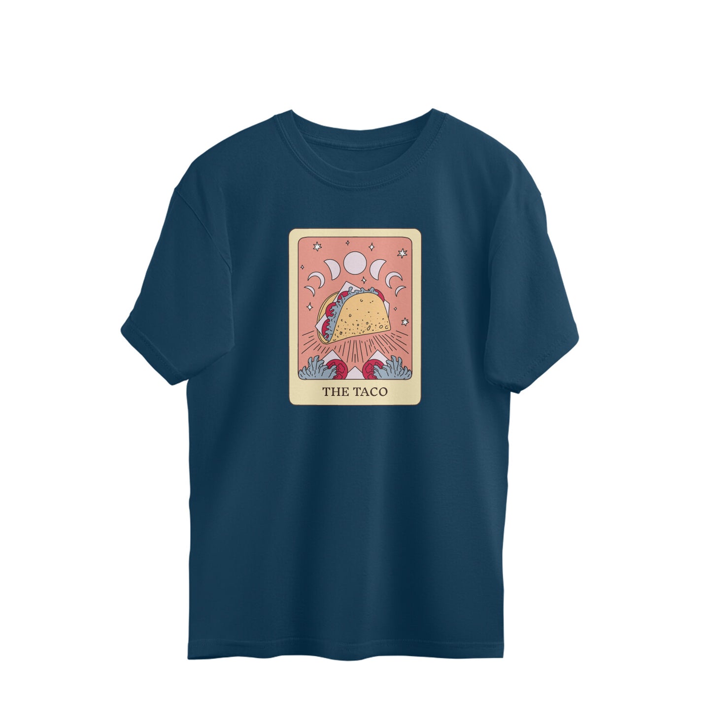 The Taco - Tarot Card Oversized Unisex T-shirt
