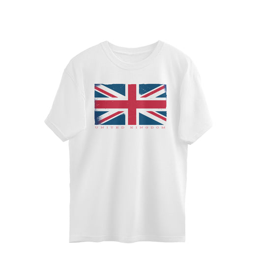 United Kingdom Flag  - UK London Oversized Unisex T-shirt