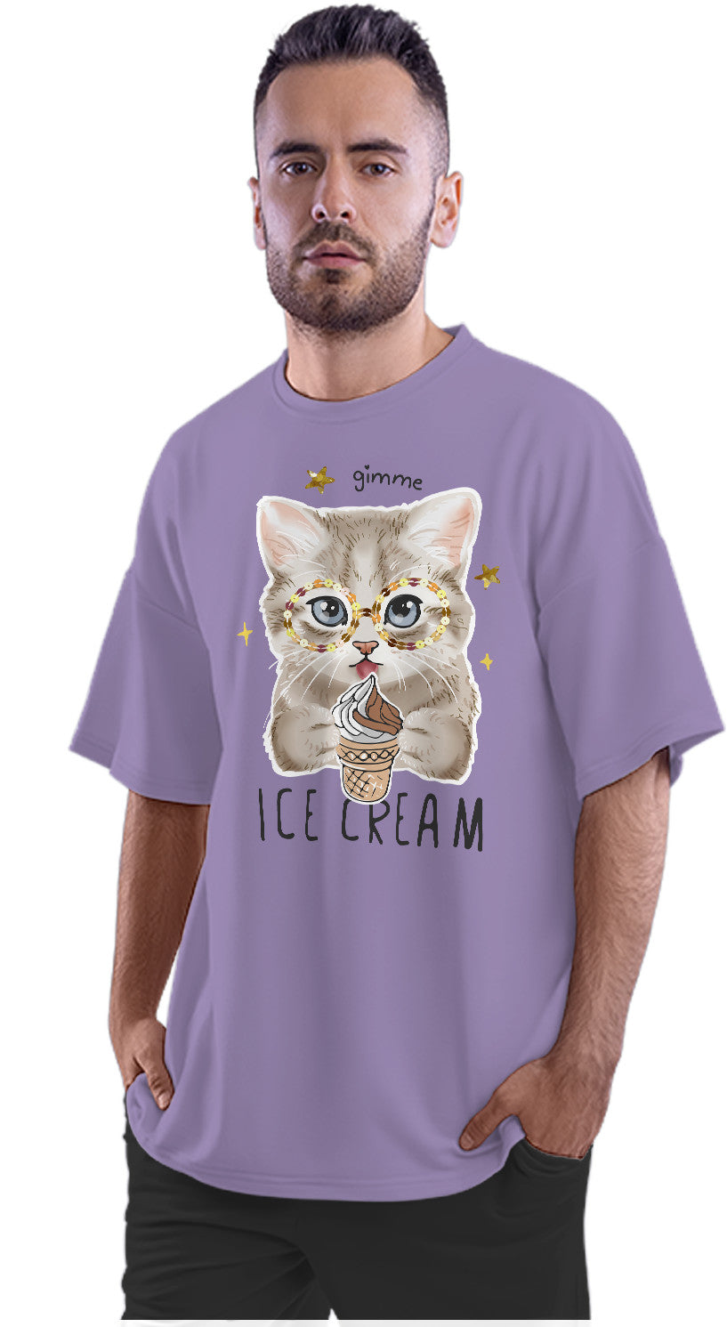 Gimme Ice Cream - Cute Cat
