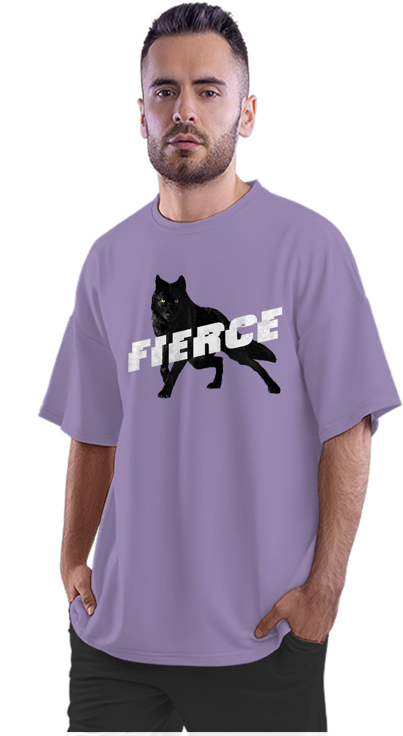 Fierce Wolf Oversized Unisex T-shirt
