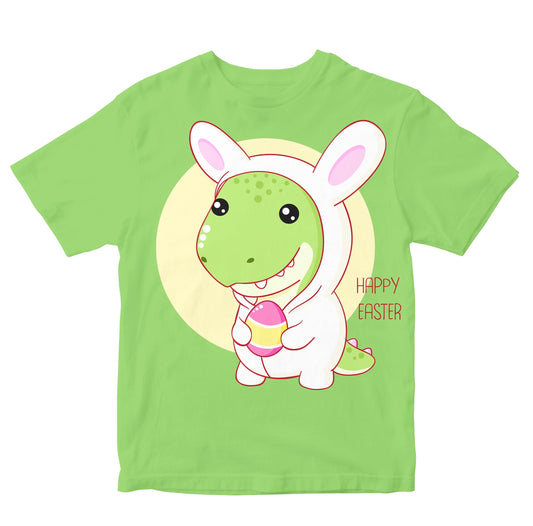 Happy Easter - Cute T-Rex In Bunny Costume Toddler