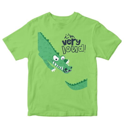 Hand Drawn Cute Crocodile Toddler