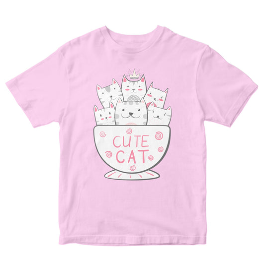 A Cup Of Cute Cats Toddler T-Shirts