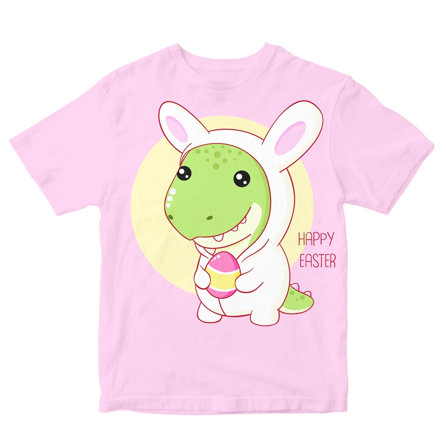 Happy Easter - Cute T-Rex In Bunny Costume Kids