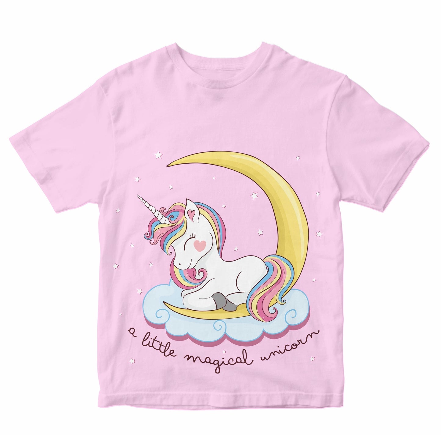 A Little Magical Unicorn Girls Kids