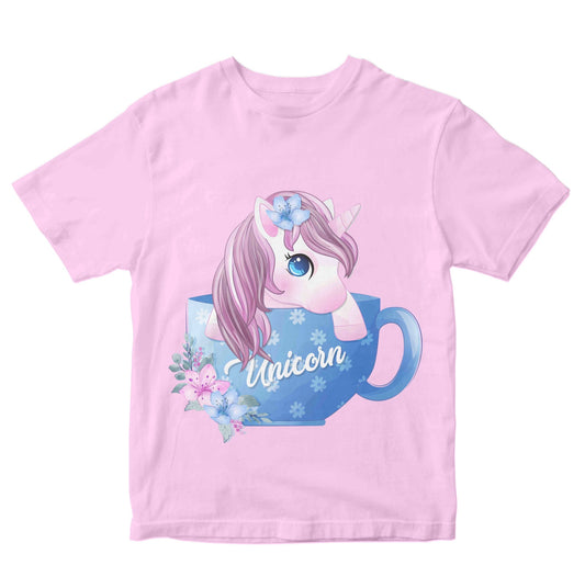 Unicorn In A Cup Girls Kids