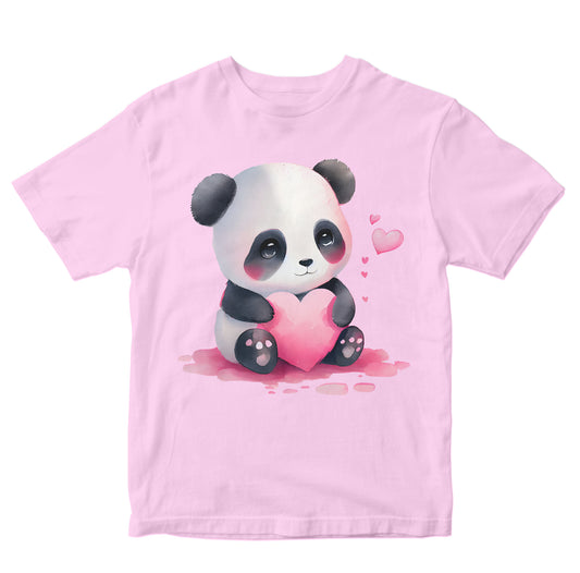 Cute Panda With Hearts Toddler
