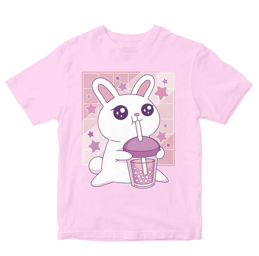 Cute Bubble Tea Bunny - Kawaii Rabbit Toddler