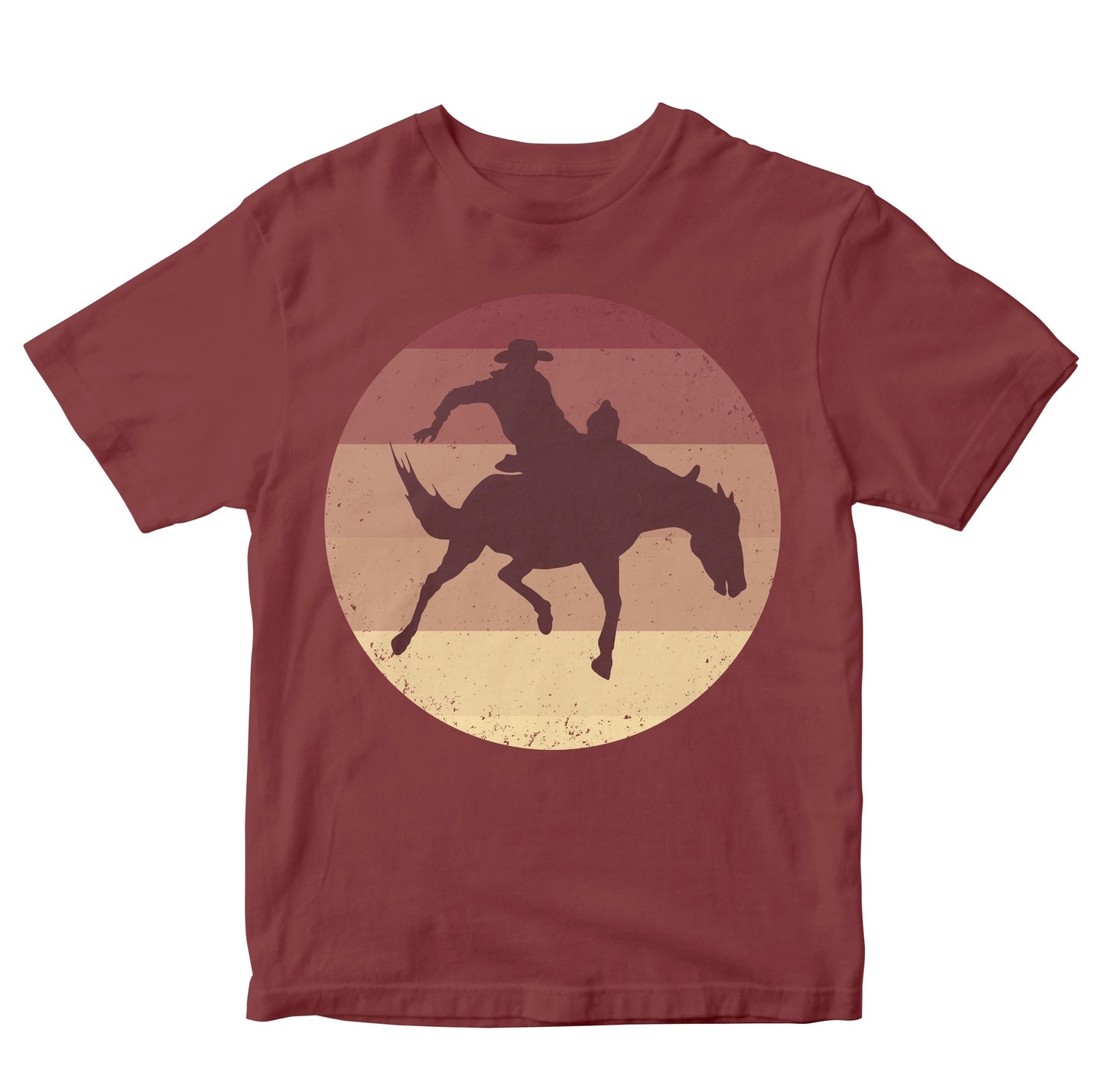 Cowboy Riding Wild House Kids
