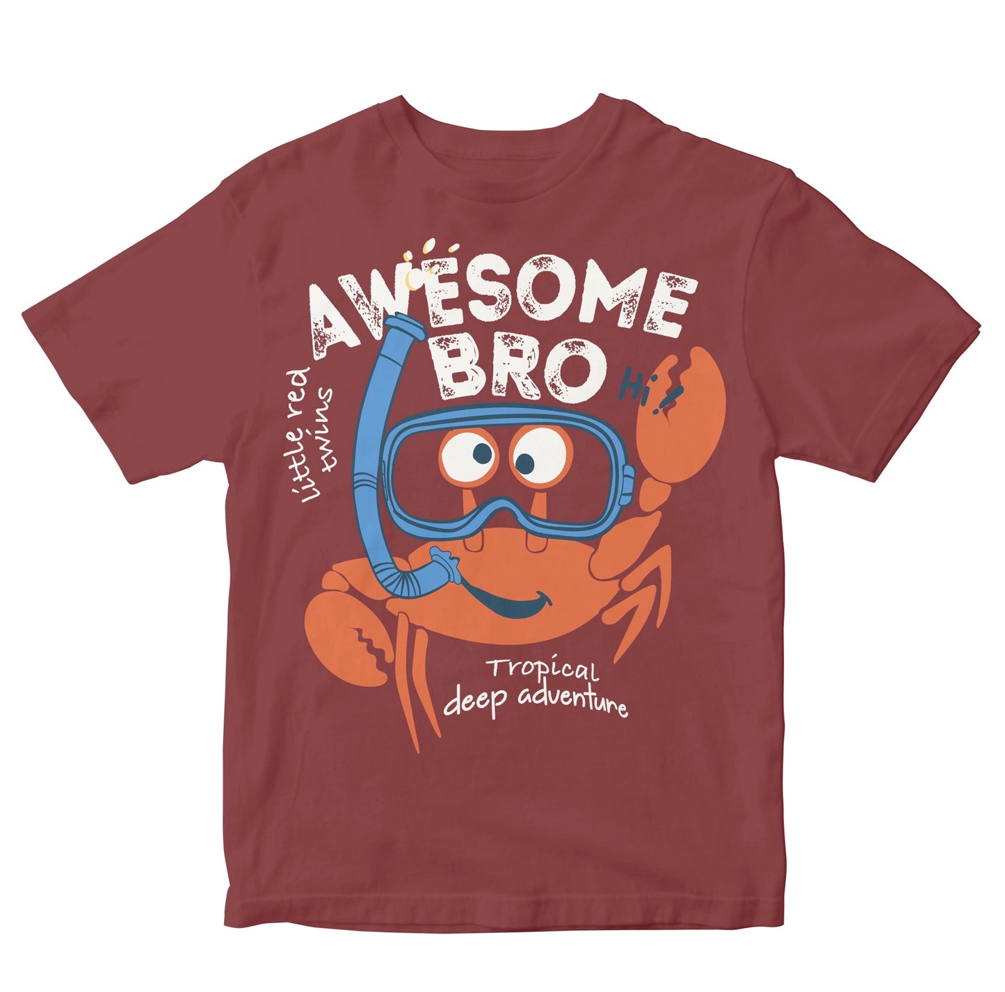 Awesome Snorkeling Crab Kids