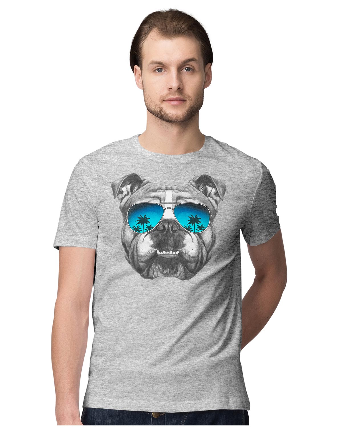 Chill Boxer With Sunglasses - Pit Bull Terrier