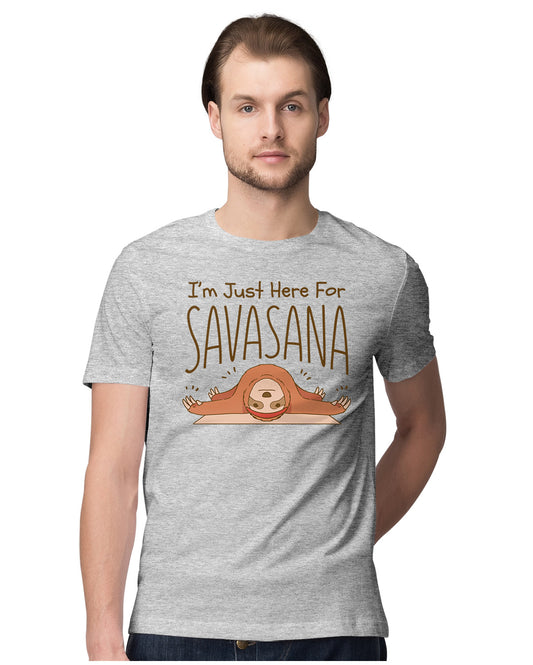 Just Here For Savasana - Funny Sloth