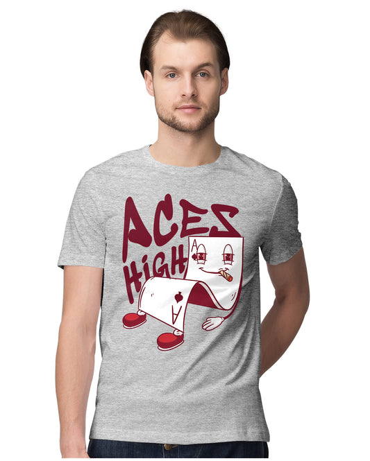 Aces High - Poker Cards Humour