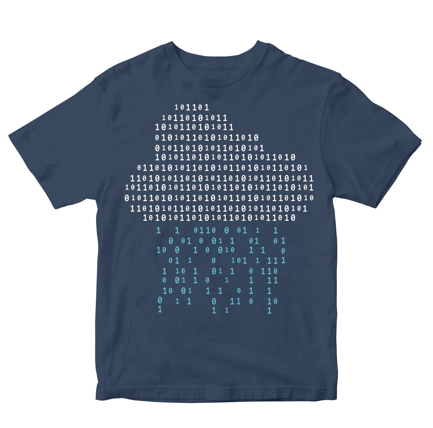 Cloud Made Of Binary Code Toddler