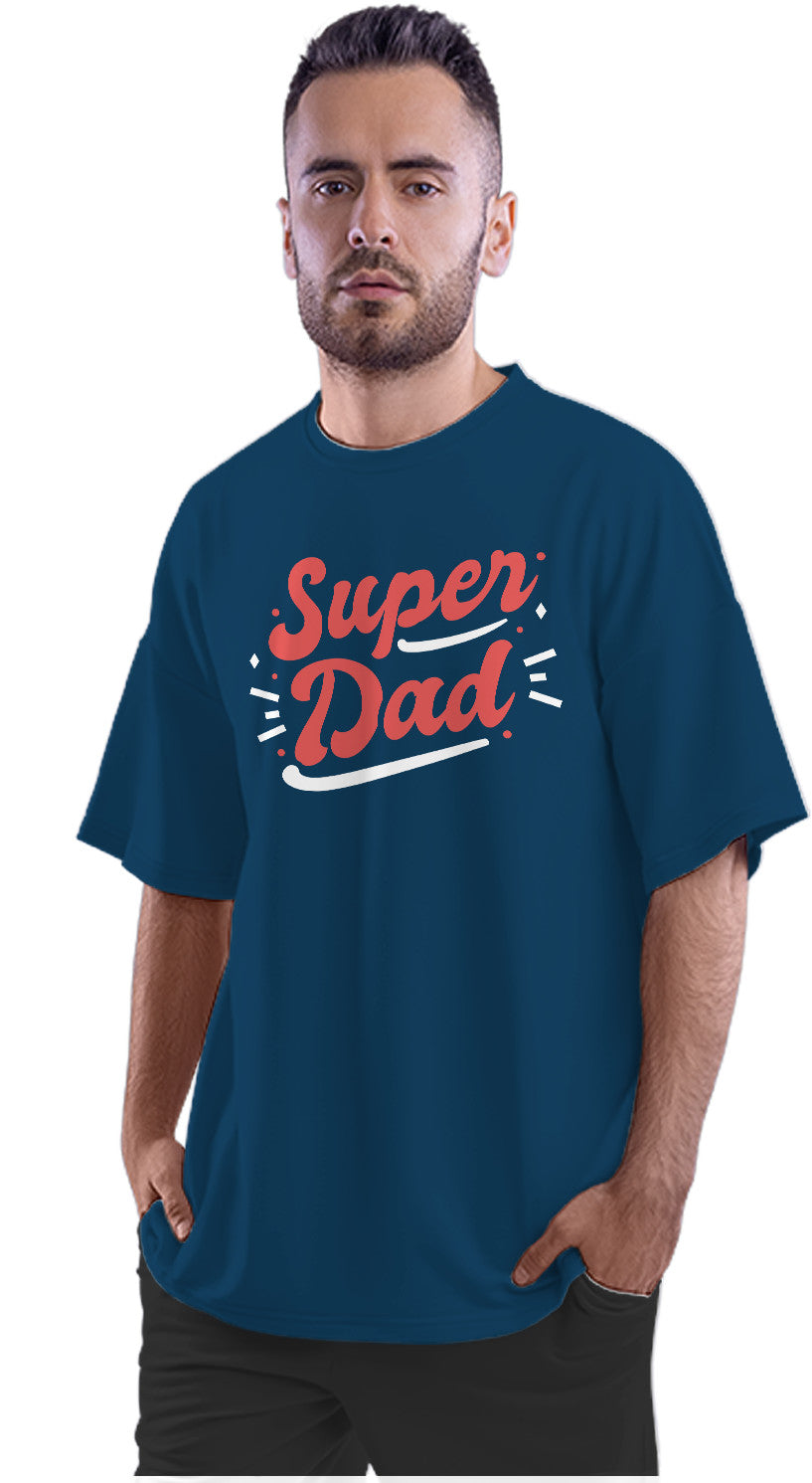 Super Dad Oversized Unisex T-shirt