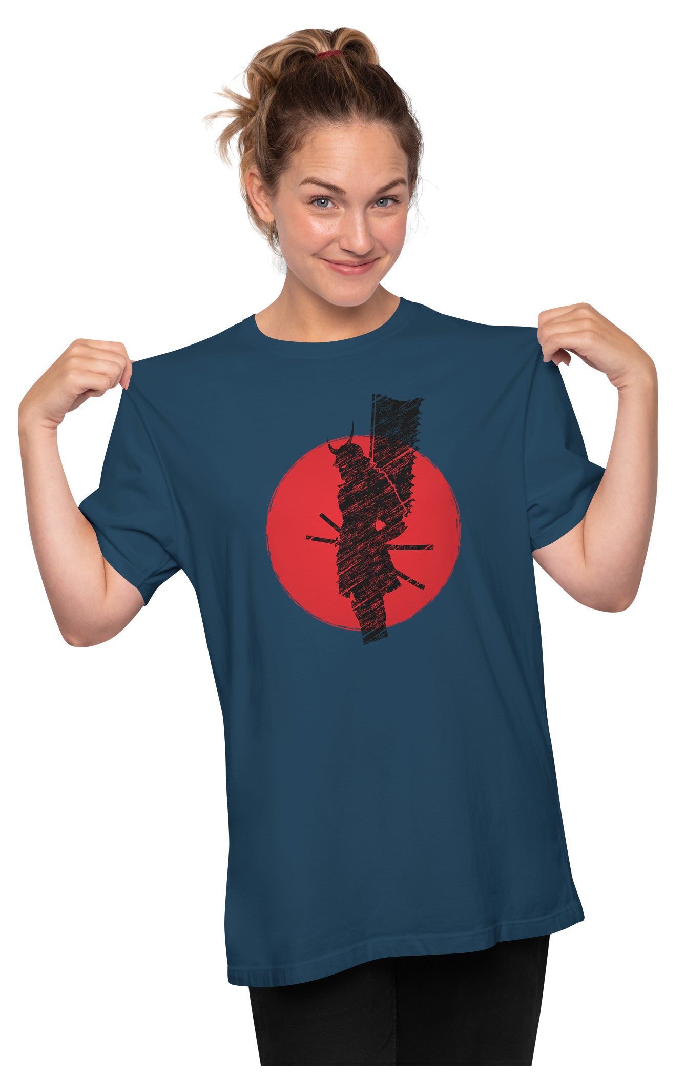 Samurai - Japanese Artwork Oversized Unisex T-shirt