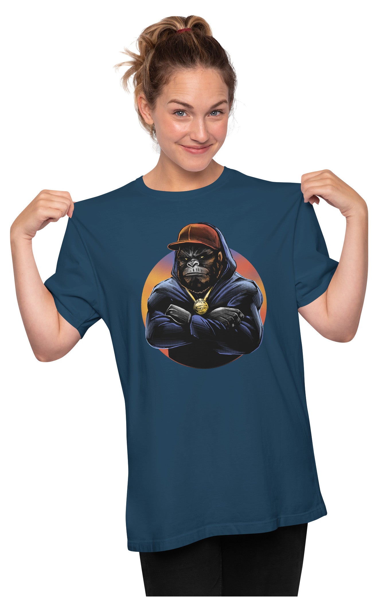 Hip Hop Gorilla Oversized Unisex T-shirt