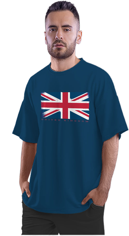 United Kingdom Flag  - UK London Oversized Unisex T-shirt