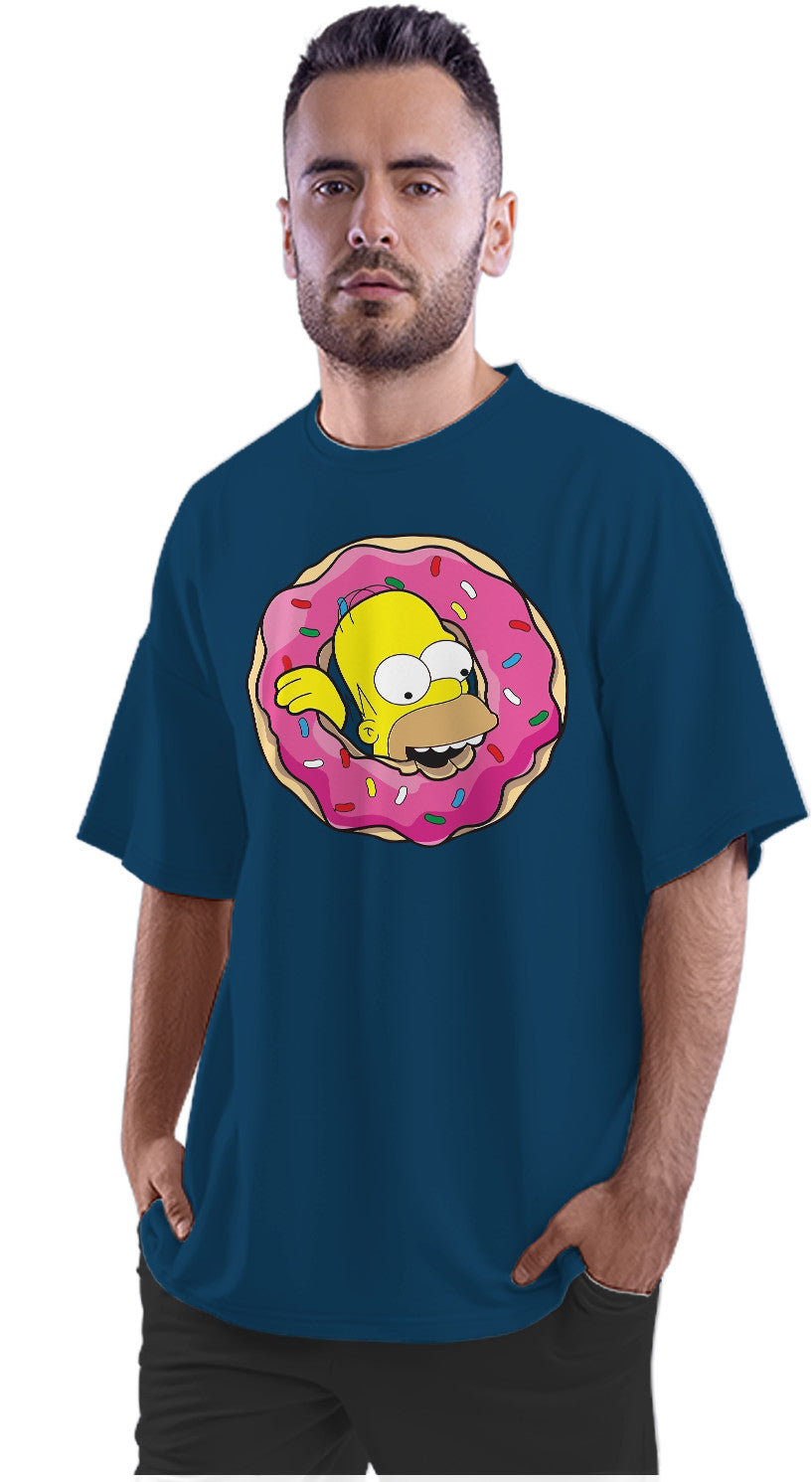 Homer Doughnut Oversized Unisex T-shirt