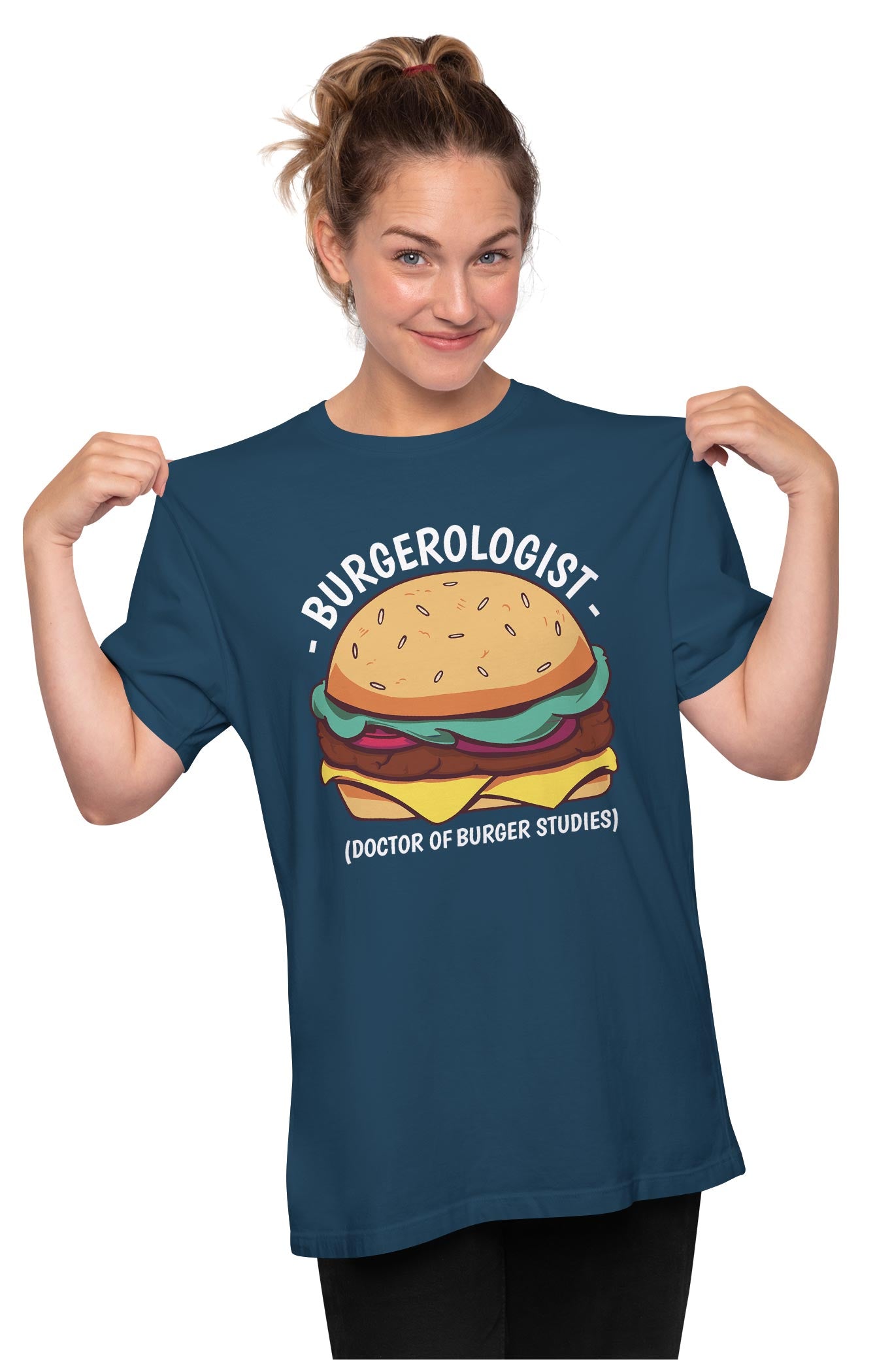 Burgerologist - Burger Lover - Funny Oversized Unisex T-shirt