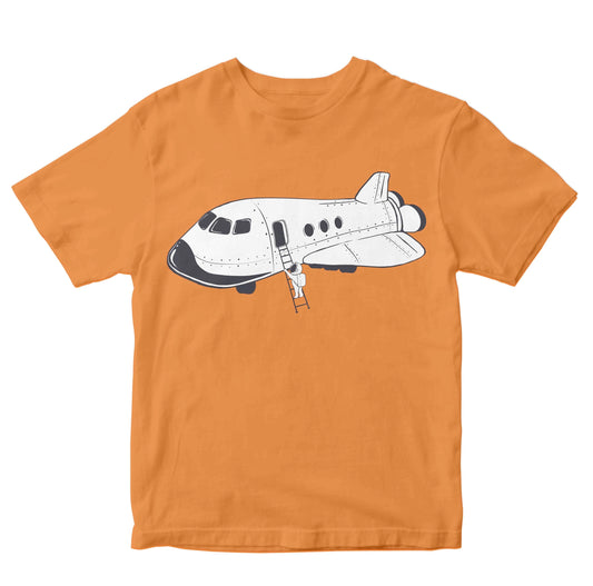 Cute Astronaut Boarding Space Shuttle Toddler