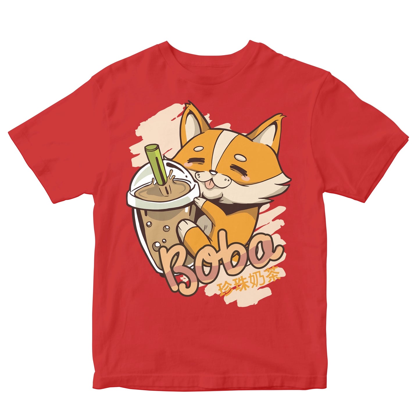 Corgi Boba Tea Lover Toddler