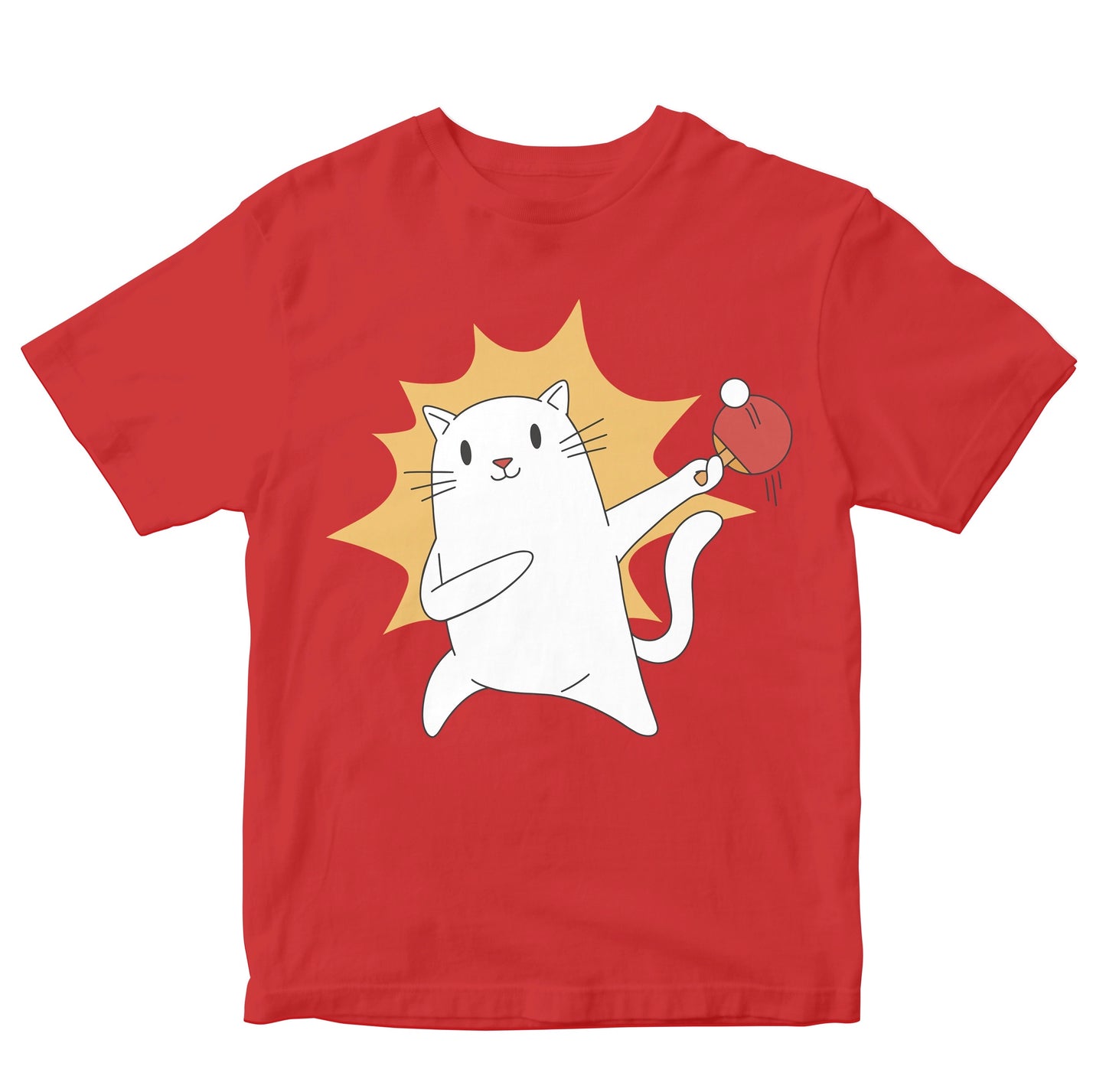 Ping Pong Cat Cartoon Toddler