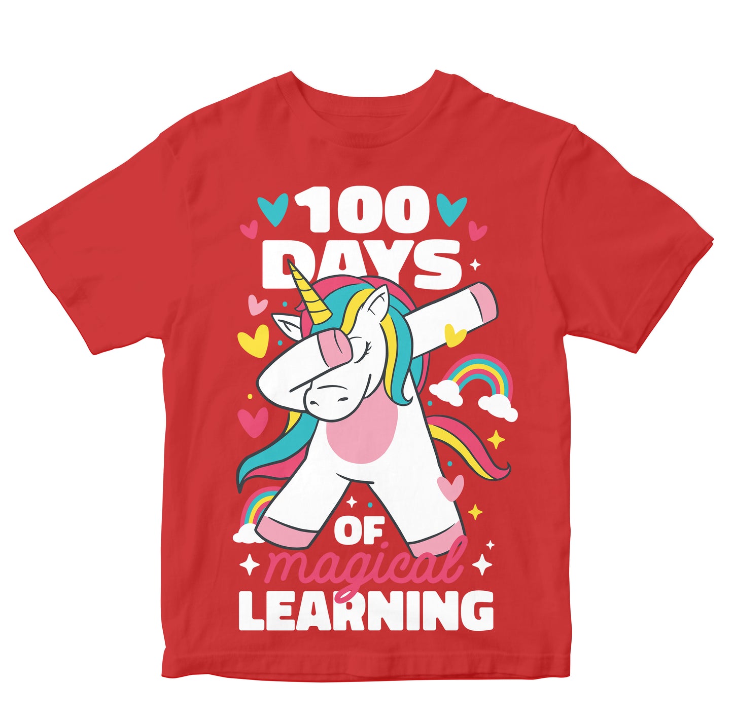 Dabbing Unicorn - Hundred Days of Learning Toddler