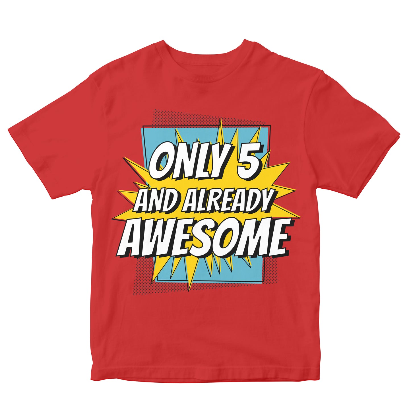 Fifth Birthday - Comic Quote Toddler