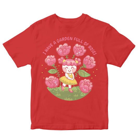Cute Flower Girl - Garden Full of Roses Toddler